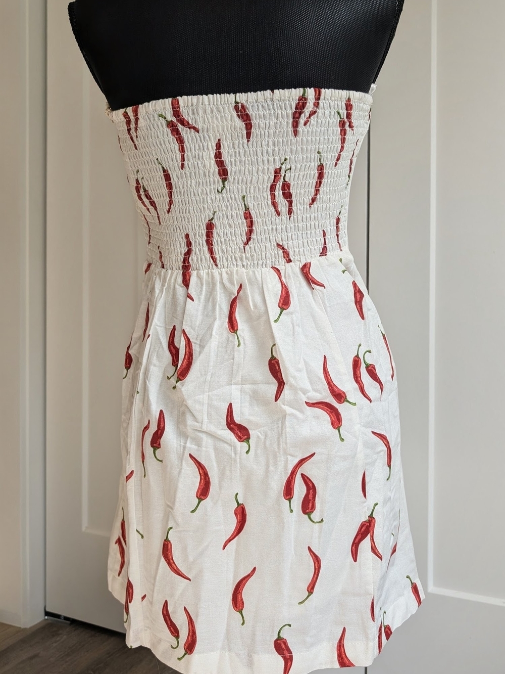 Jessica Simpson White "Hot Tamale" Strapless Sundress - Picture 2 of 5